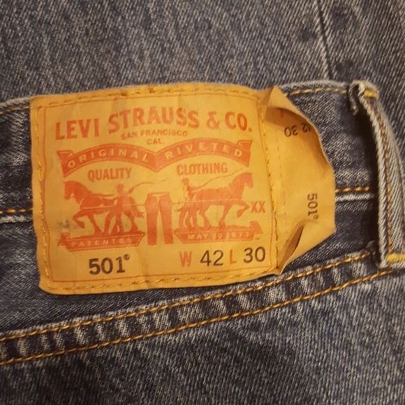MENS LEVI'S 501 - Picture 4 of 6